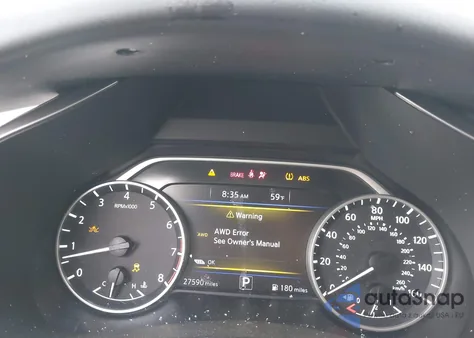 2019 Nissan Murano Sv z USA, uszkodzony, nr VIN 5N1AZ2MS9KN149994